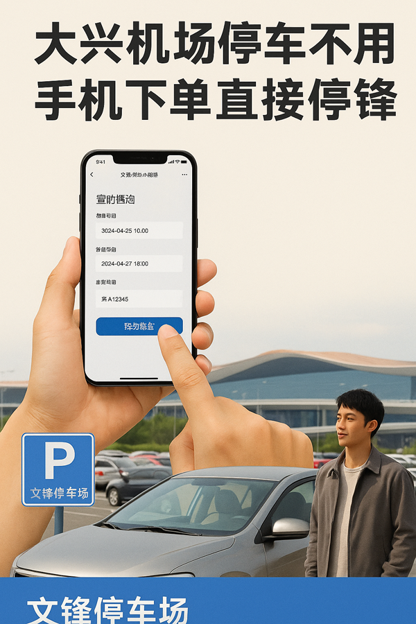 不想大興機(jī)場(chǎng)停車(chē)遇糟心事？選文鋒，提前給自己省麻煩